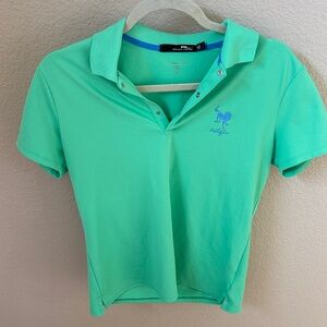 RLX Ralph Lauren Mint Green Polo